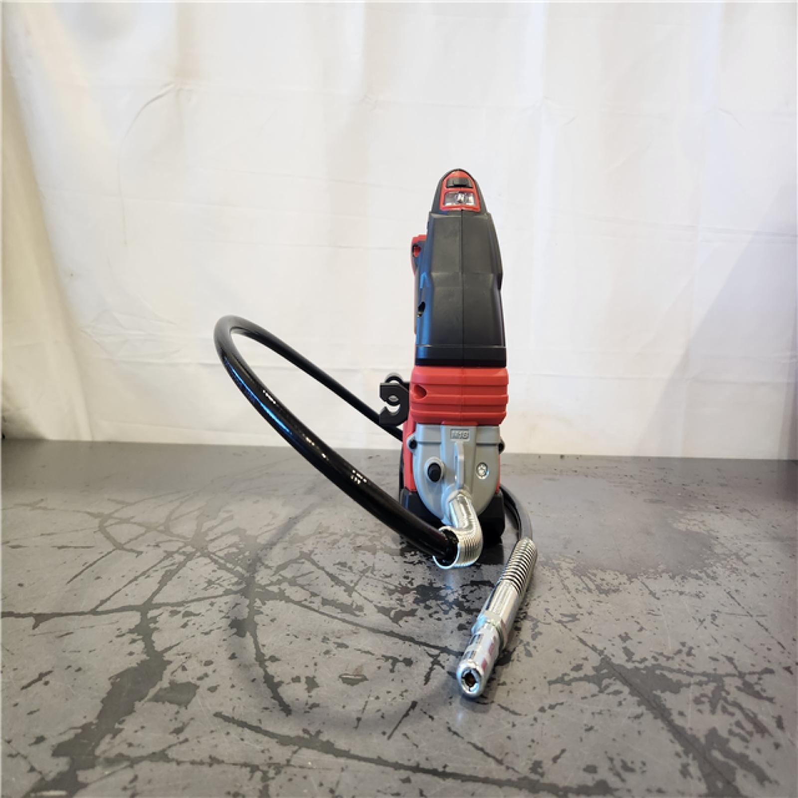 AS-IS- Milwaukee M18 18-Volt Lithium-Ion Cordless Grease Gun 2-Speed (Tool-Only)