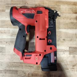 HOUSTON LOCATION - AS-IS Milwaukee  FUEL 12-Volt Lithium-Ion Brushless Cordless 18-Gauge 1-1/2 in. Compact Brad Nailer (Tool Only)