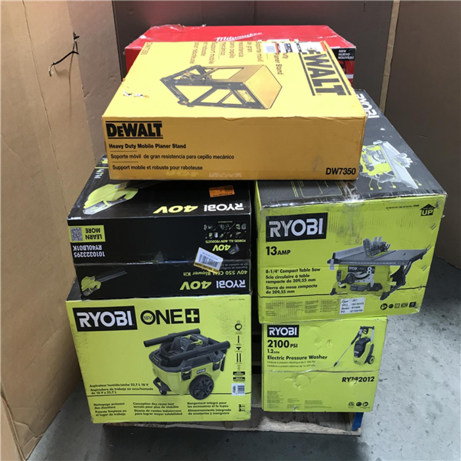 CALIFORNIA AS-IS TOOL PALLET