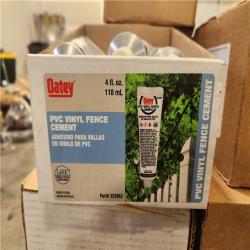 Phoenix Location Oatey 4 oz. White PVC Vinyl Fence Cement Pallet (158 Boxes)