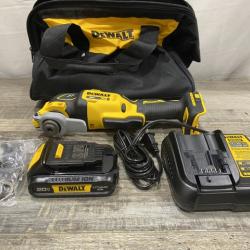 AS-IS DEWALT 20V MAX XR Cordless Brushless 3-Speed Oscillating Multi Tool Kit