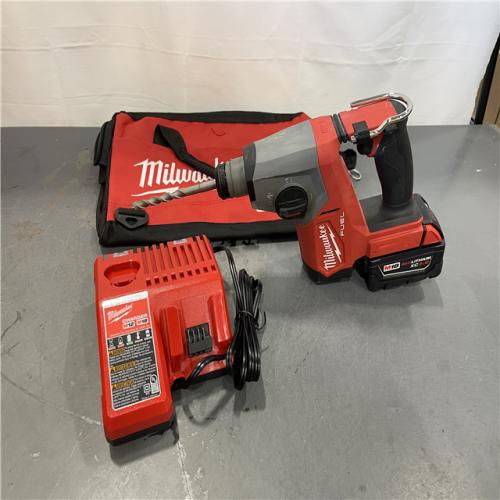 AS-IS - Milwaukee M18 FUEL 18V Lithium-Ion Brushless Cordless 5/8 in. SDS-Plus Rotary Hammer Kit