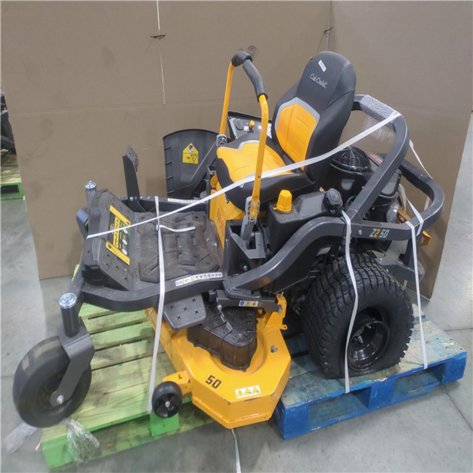 CALIFORNIA AS-IS CUB CADET SITDOWN LAWNMOWER