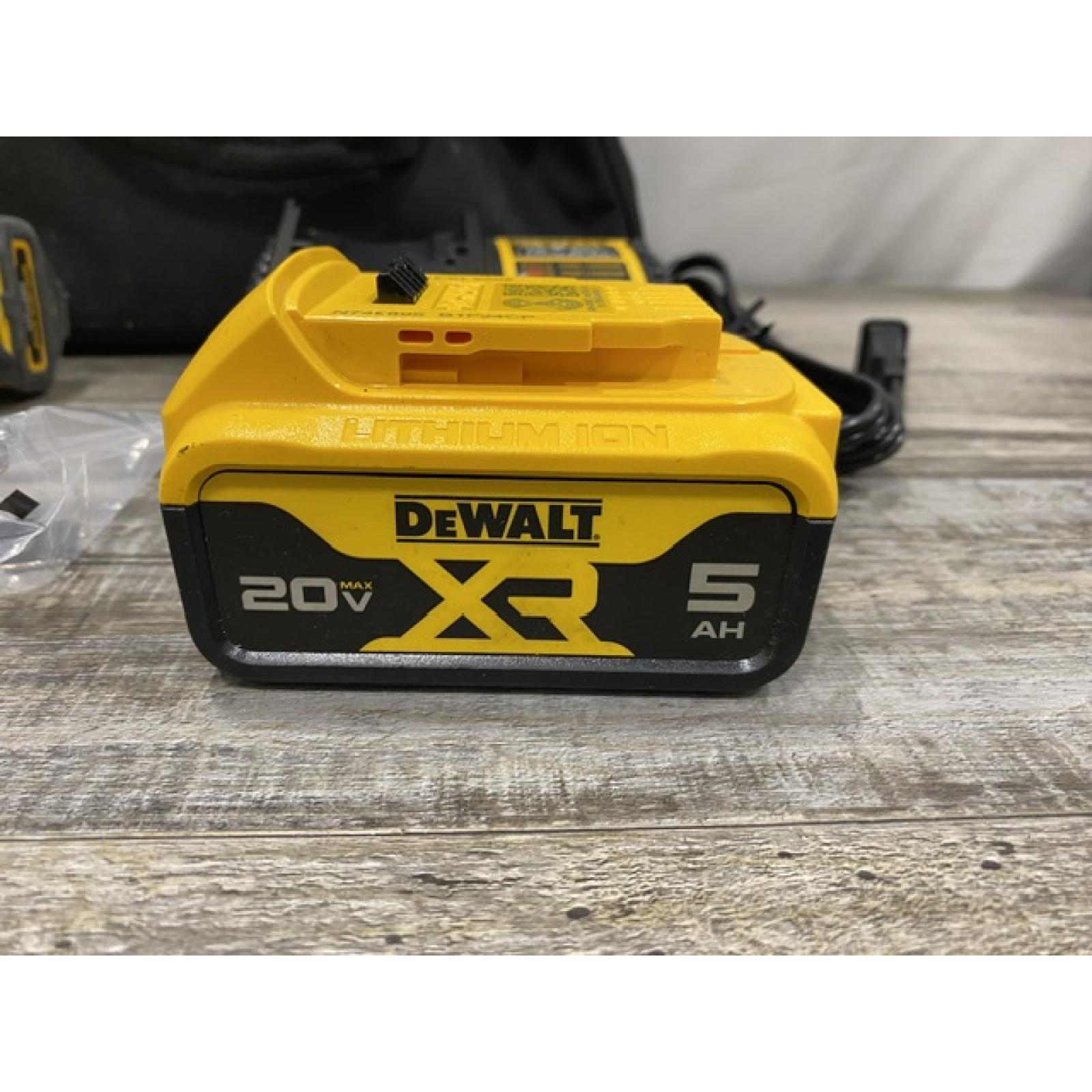 AS-IS DEWALT 20-Volt Maximum XR Lithium-Ion Cordless Brushless 1/4 in. 3-Speed Impact Driver Kit