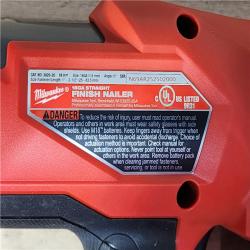 HOUSTON LOCATION - AS-IS (APPEARS LIKE NEW) Milwaukee FUEL 18-Volt Lithium-Ion Brushless Cordless Gen ll 16-Gauge Straight Finish Nailer (Tool Only)