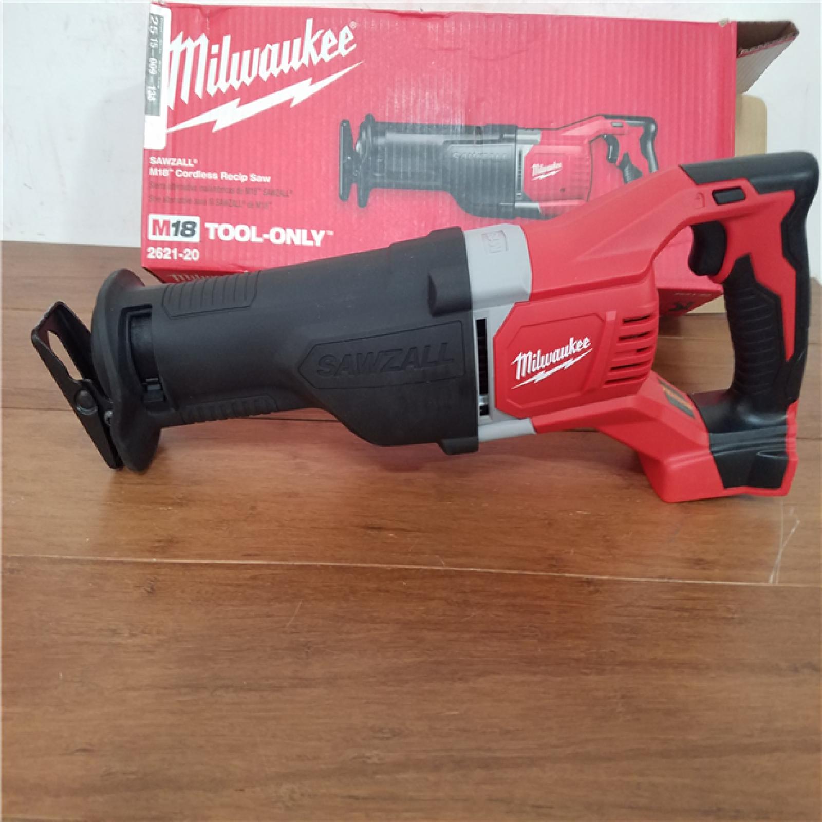 California NEW Milwaukee Sawzall M18 Cordless Recip Saw (Tool Only)
