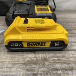 AS-IS DEWALT Atomic 20V Lithium-Ion Cordless Compact 1/2 in. Drill/Driver Kit