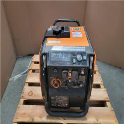 CALIFORNIA AS-IS GENERAC 5200 PEAK WATT/3900 RUNNING WATTS DUAL FUEL INVERTER GENERATOR W/ PUSH TO START