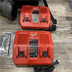 AS-IS Milwaukee FUEL 155 MPH 650 CFM 18V Brushless Cordless Dual Battery Backpack Blower Kit