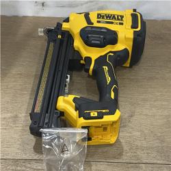 AS-IS DEWALT 20V MAX XR 18 Gauge Cordless Brad Nailer (Tool Only)