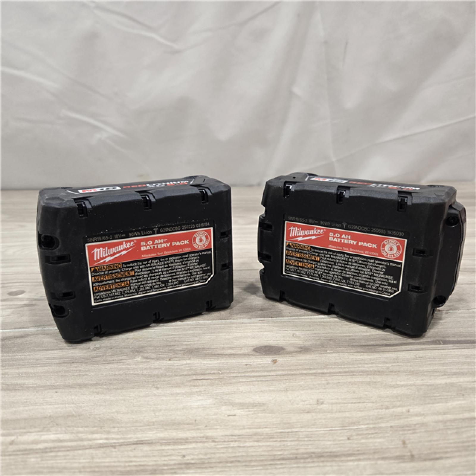 AS-IS Milwaukee M18 18-Volt Lithium-Ion XC Starter Kit