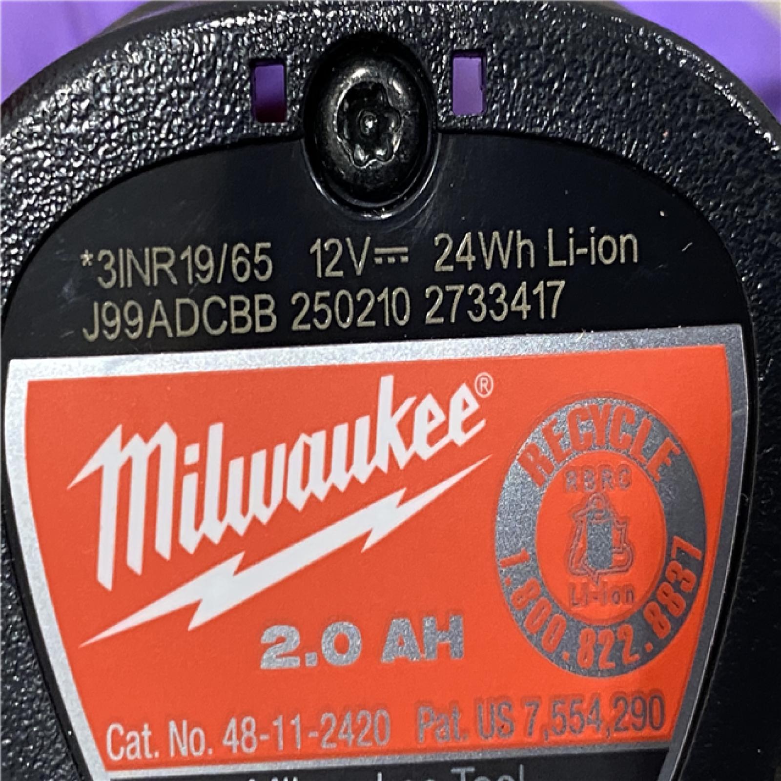 AS-IS Milwaukee 12-Volt Lithium-Ion Brushless Cordless Subcompact Brushless Drill Driver Kit