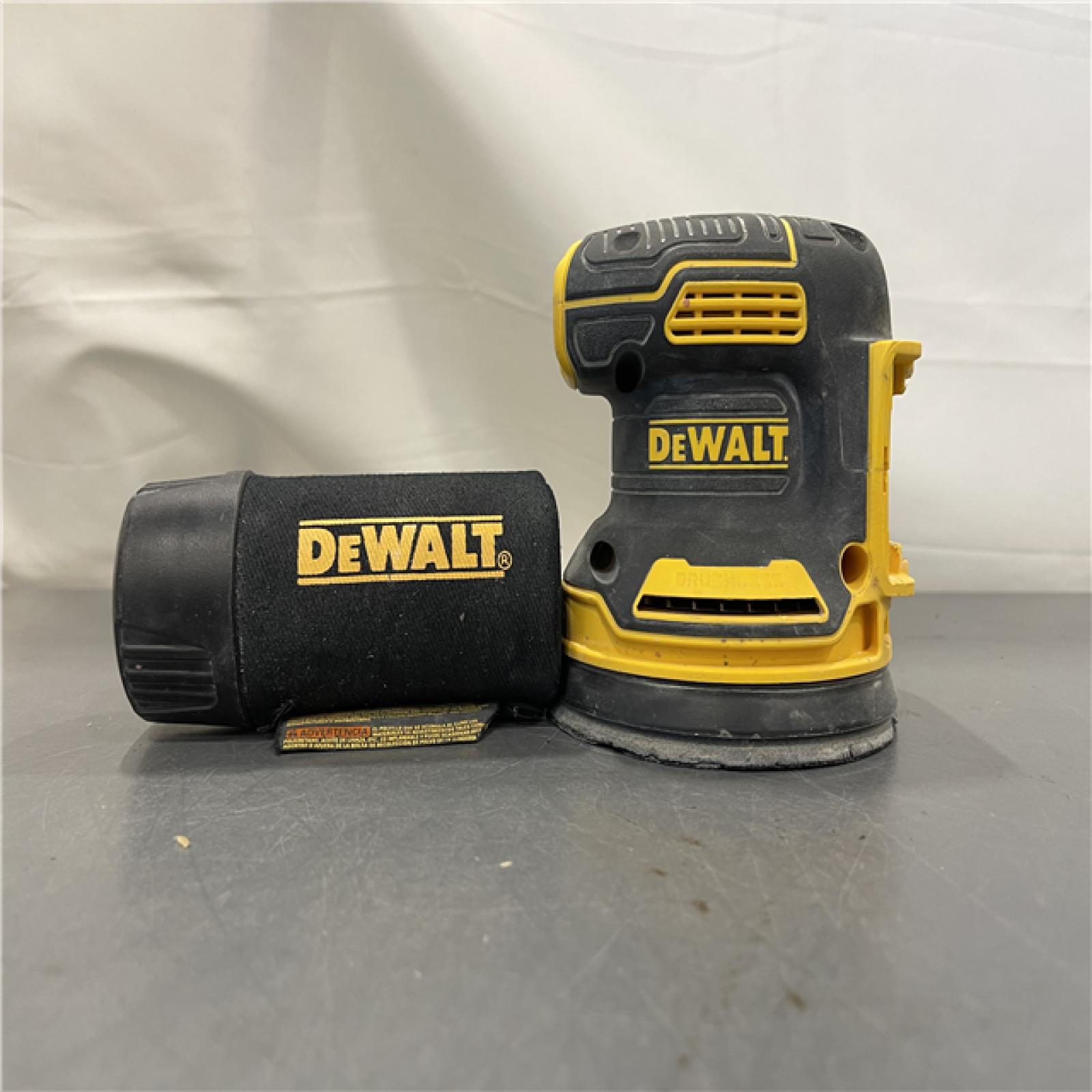 AS-IS - DEWALT 20V MAX XR Cordless Brushless 5 in. Random Orbital Sander (Tool Only)