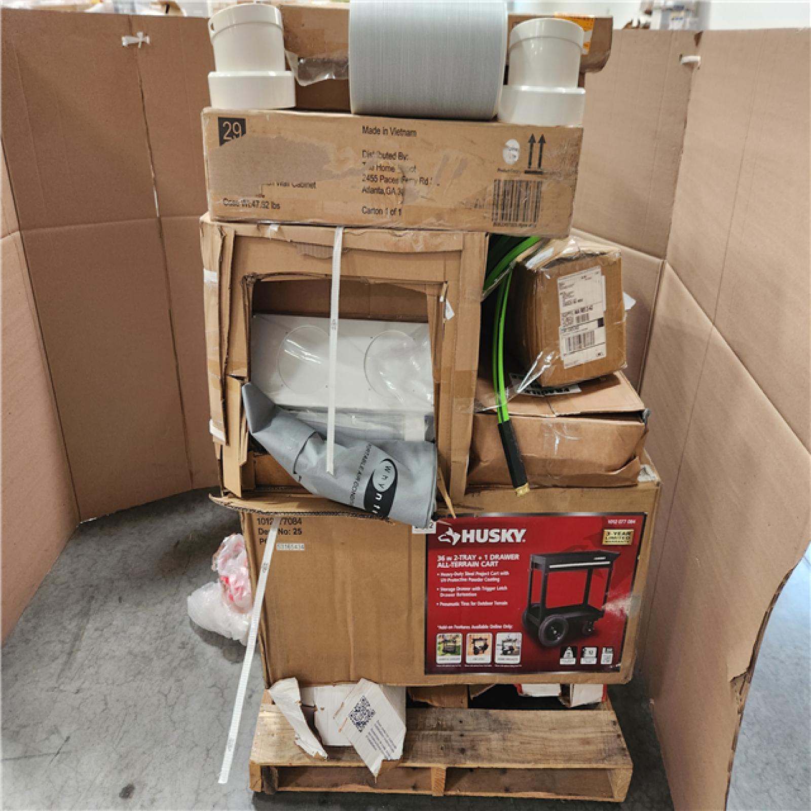 CALIFORNIA AS-IS HOME IMPROVEMENT PALLET