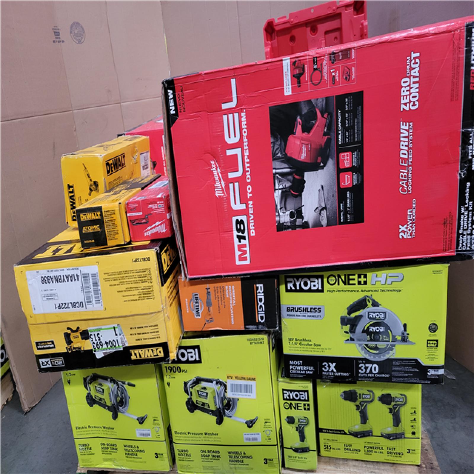 CALIFORNIA AS-IS TOOL PALLET