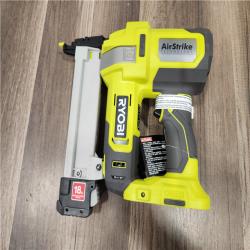 AS-IS - RYOBI ONE+ 18V 18-Gauge Cordless AirStrike Narrow Crown Stapler (Tool Only)