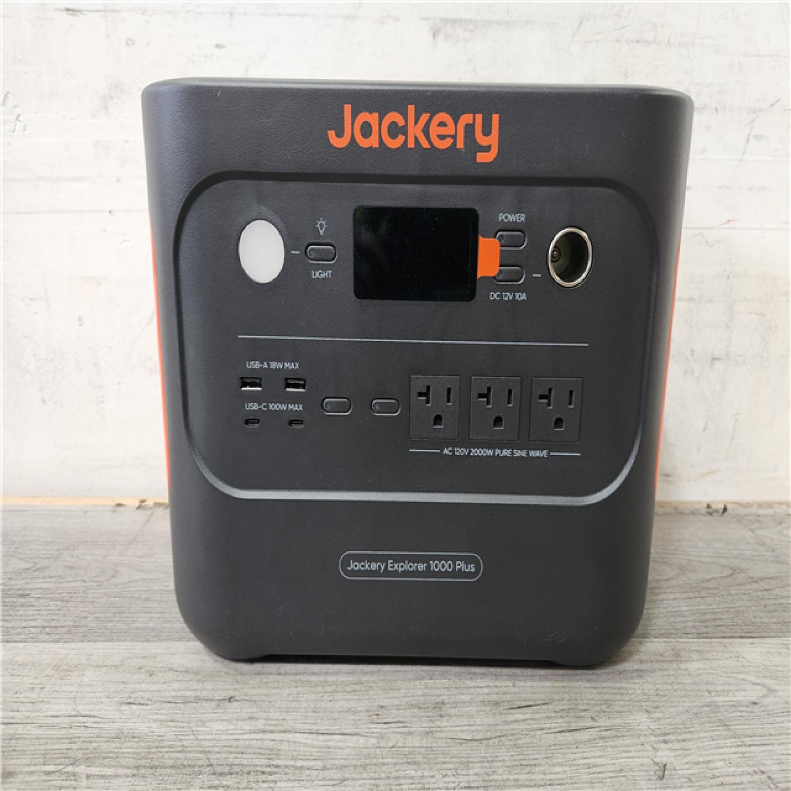 Phoenix Location NEW Jackery Solar Generator Explorer 1000 Plus 1264.64Wh/2000W Model No. JE-1000C