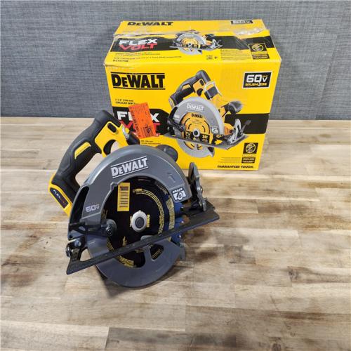 HOUSTON LOCATION - AS-IS DeWALT Flexvolt Max 7-1/4  60V Brushless Circular Saw DCS578B (Bare Tool)
