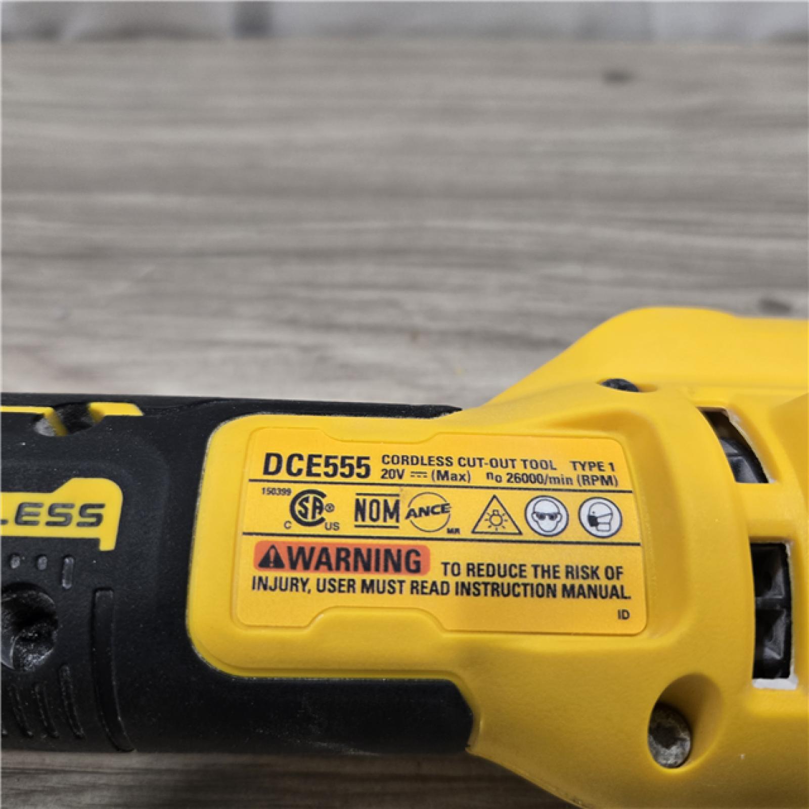 AS-IS DEWALT 20V MAX Cordless Cut-Out Tool (Tool-Only)