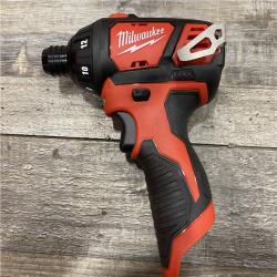 AS-IS Milwaukee 12V Lithium-Ion Cordless 1/4 in. Hex Screwdriver Kit