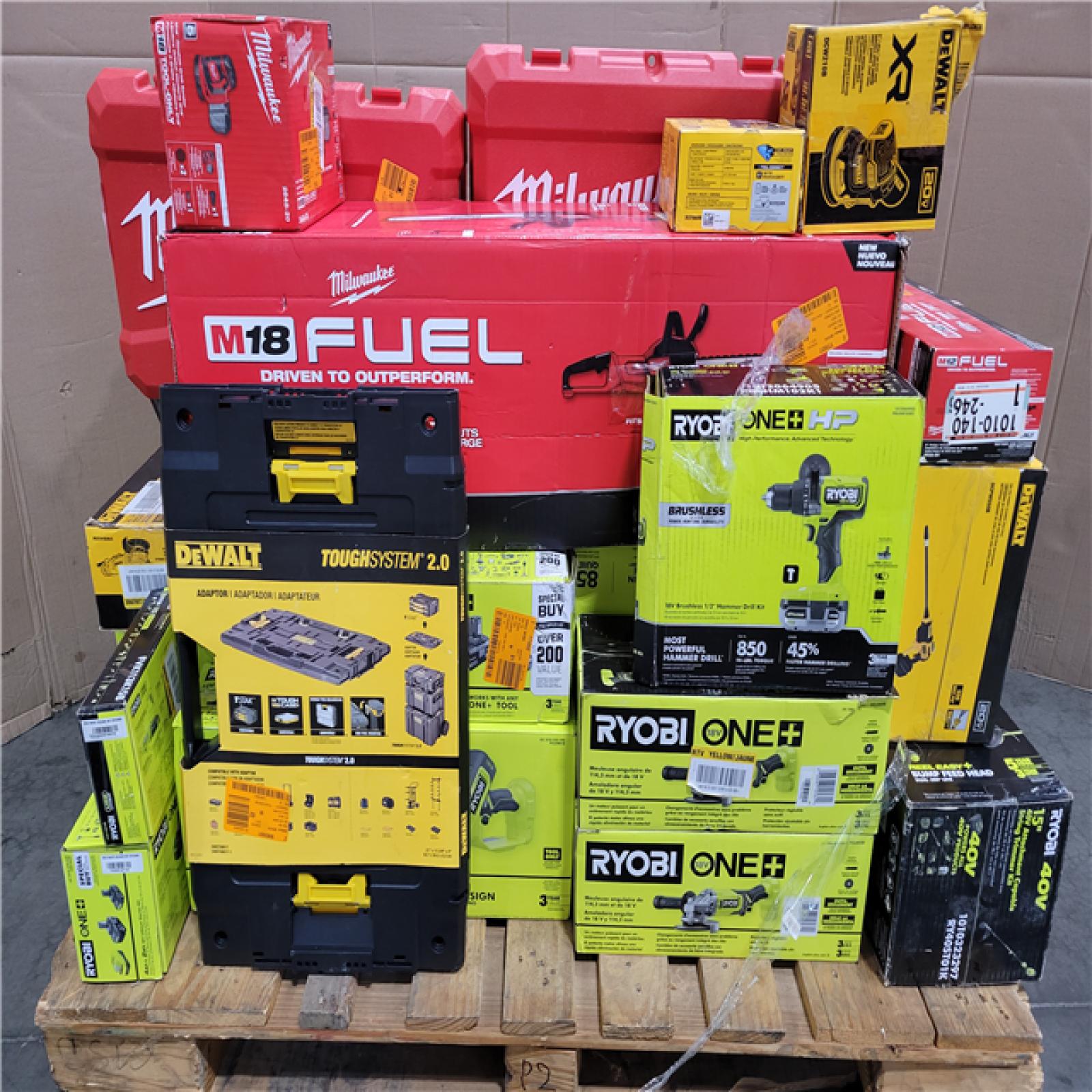 CALIFORNIA AS-IS TOOL PALLET