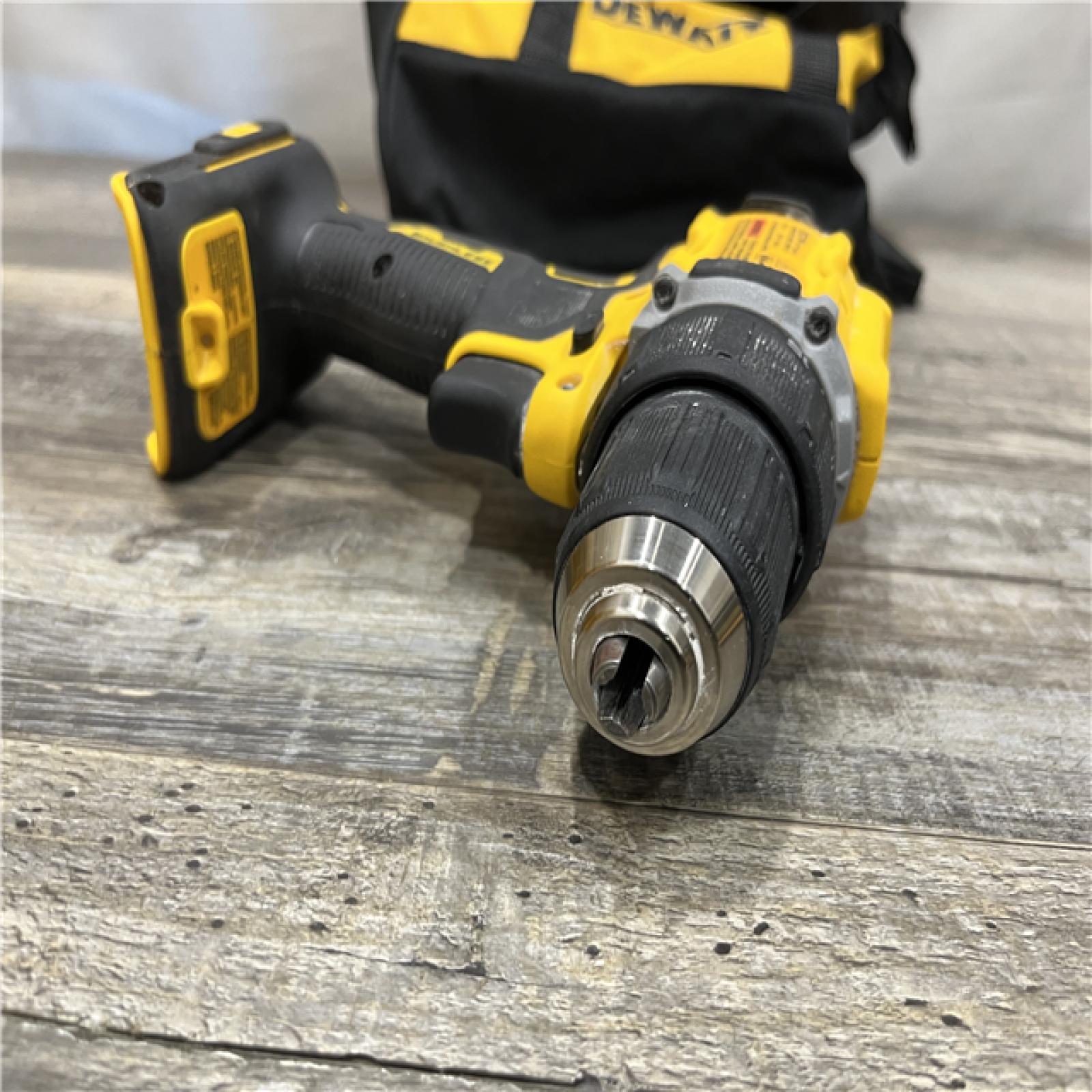 AS-IS DEWALT Atomic 20V Lithium-Ion Cordless Compact 1/2 in. Drill/Driver Kit
