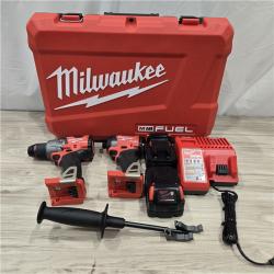 AS-IS MILWAUKEE FUEL 18V Cordless Hammer Drill and Impact Driver Combo Kit