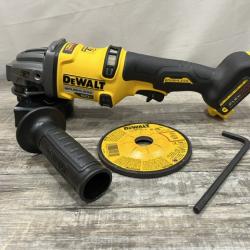 AS-IS DEWALT FLEXVOLT 60V MAX Cordless Brushless 4.5 in. to 6 in. Small Angle Grinder with Kickback Brake (Tool Only)