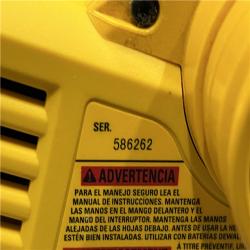 AS-IS DEWALT 20V MAX XR Cordless Brushless 3-1/4 in. Planer (Tool Only)
