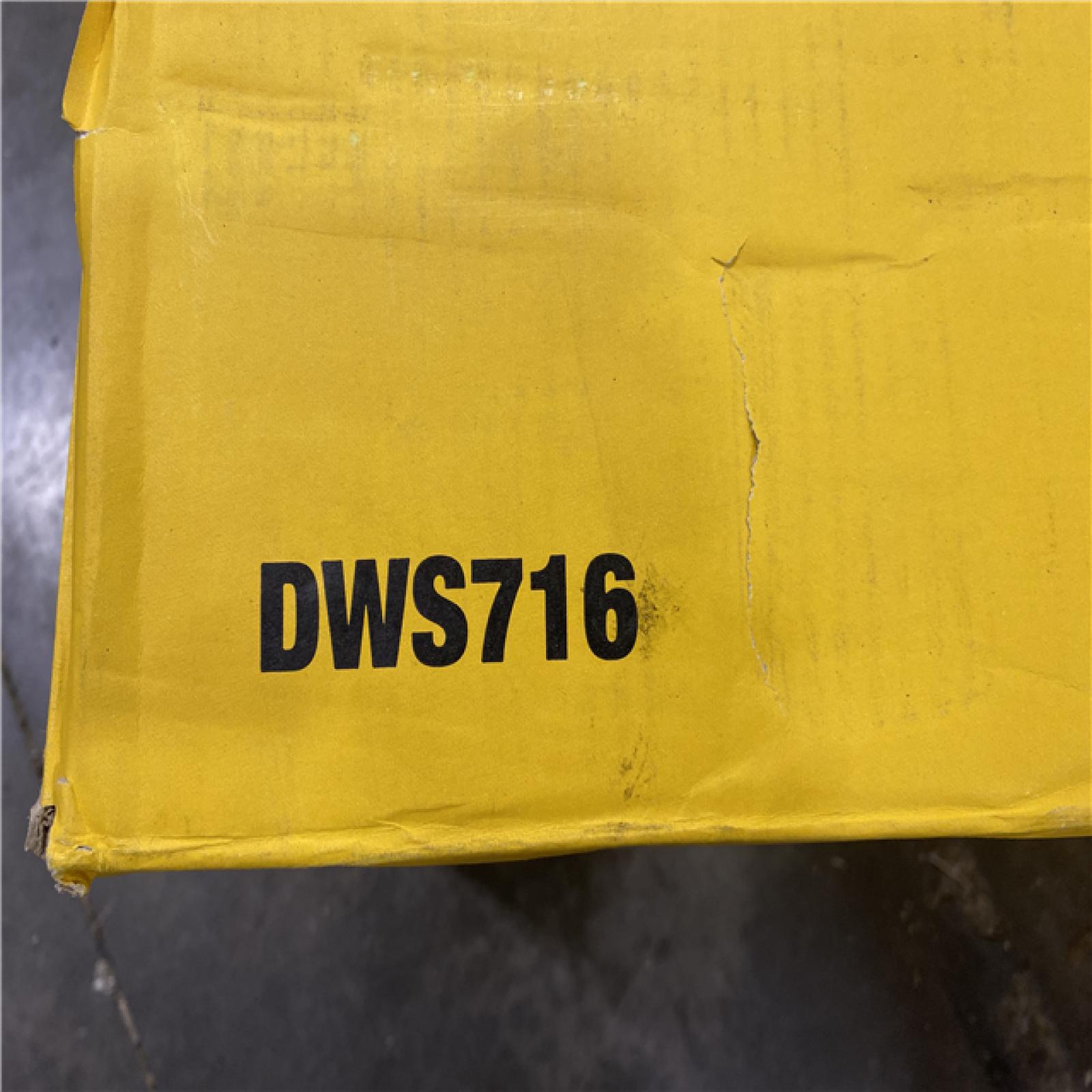 As-Is- DeWalt 15 Amp Corded 12 in. Compound Double Bevel Miter Saw
