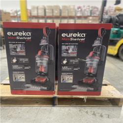 DALLAS LOCATION- NEW! EUREKA MaxSwivel Bagless Household Upright VacuuM (8 UNITS)