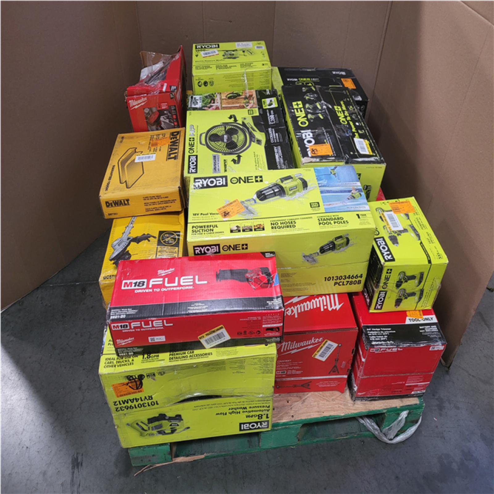CALIFORNIA AS-IS TOOL PALLET