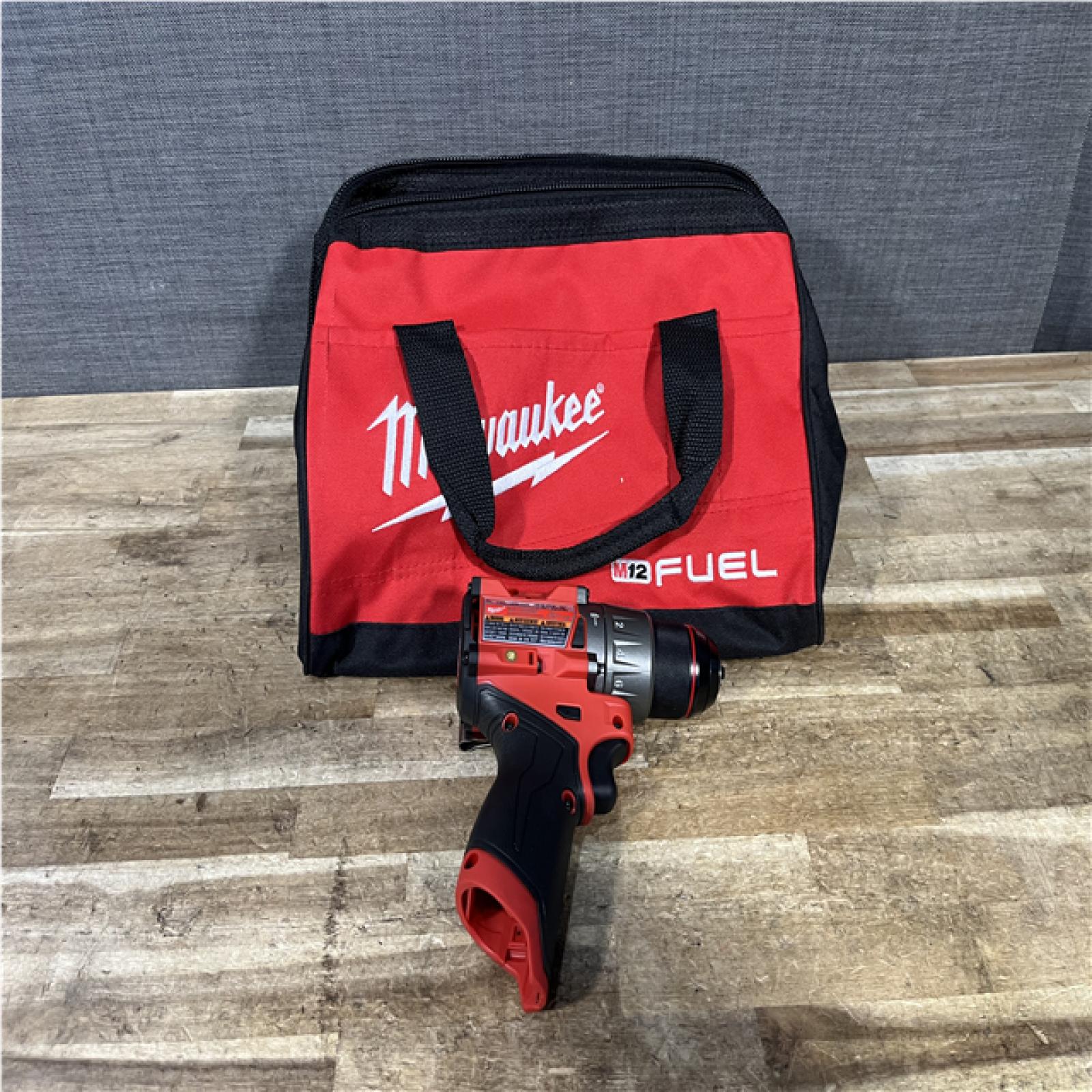 Houston Location AS-IS Milwaukee FUEL 12V Lithium-Ion Brushless Cordless 1/2 in. Hammer Drill (Tool-Only)