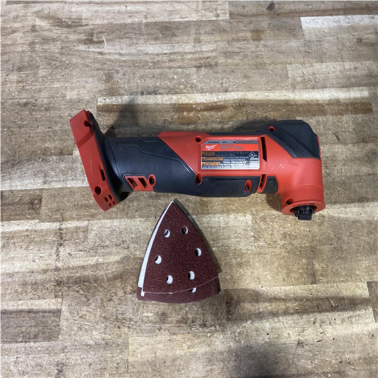 Houston Location AS-IS Milwaukee FUEL 18V Lithium-Ion Cordless Brushless Oscillating Multi-Tool (Tool-Only)