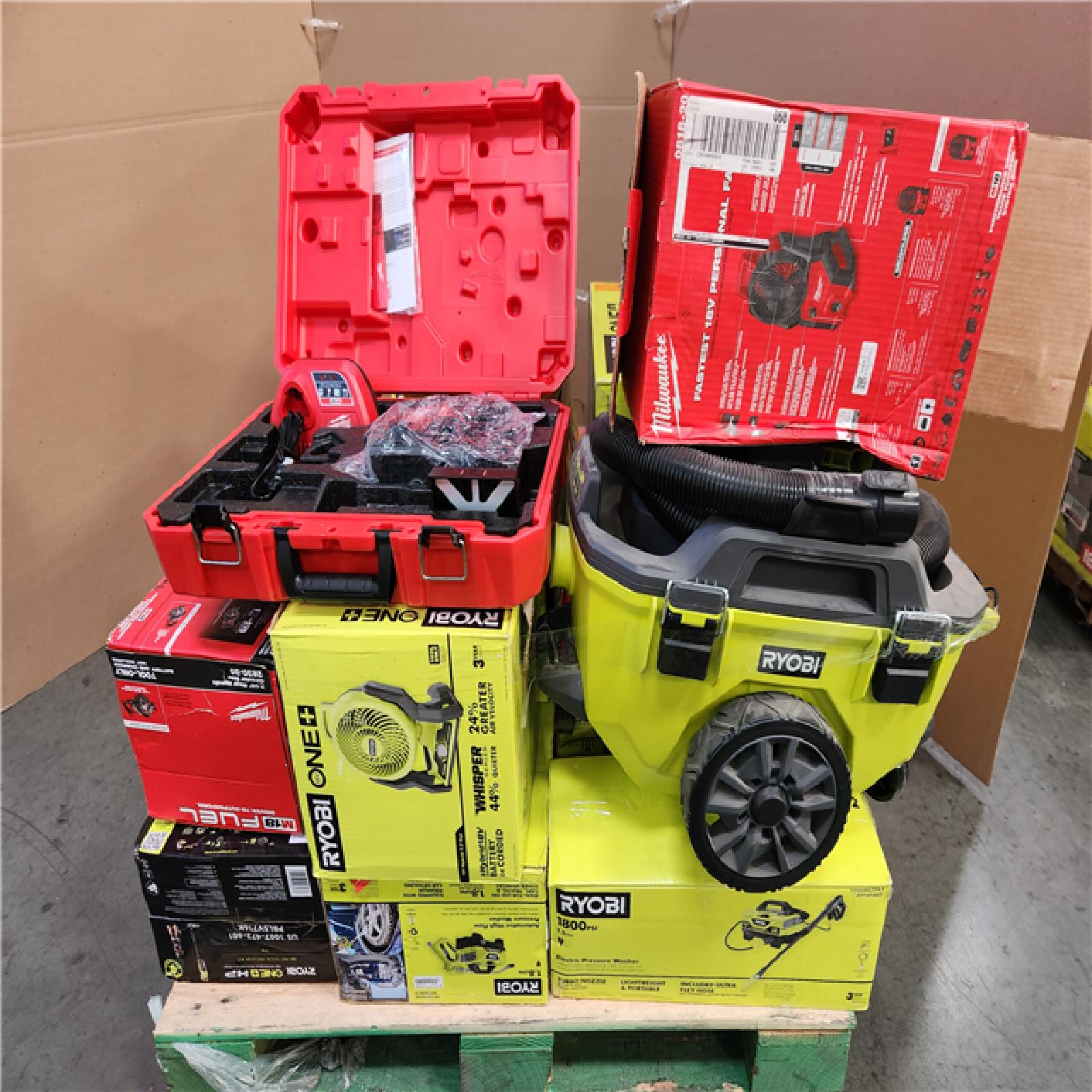 CALIFORNIA AS-IS TOOL PALLET