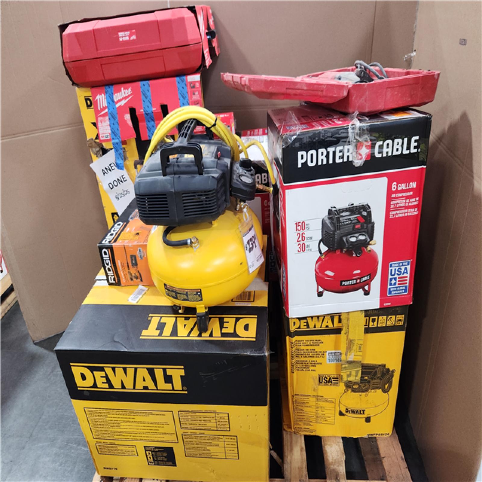 CALIFORNIA AS-IS TOOL PALLET