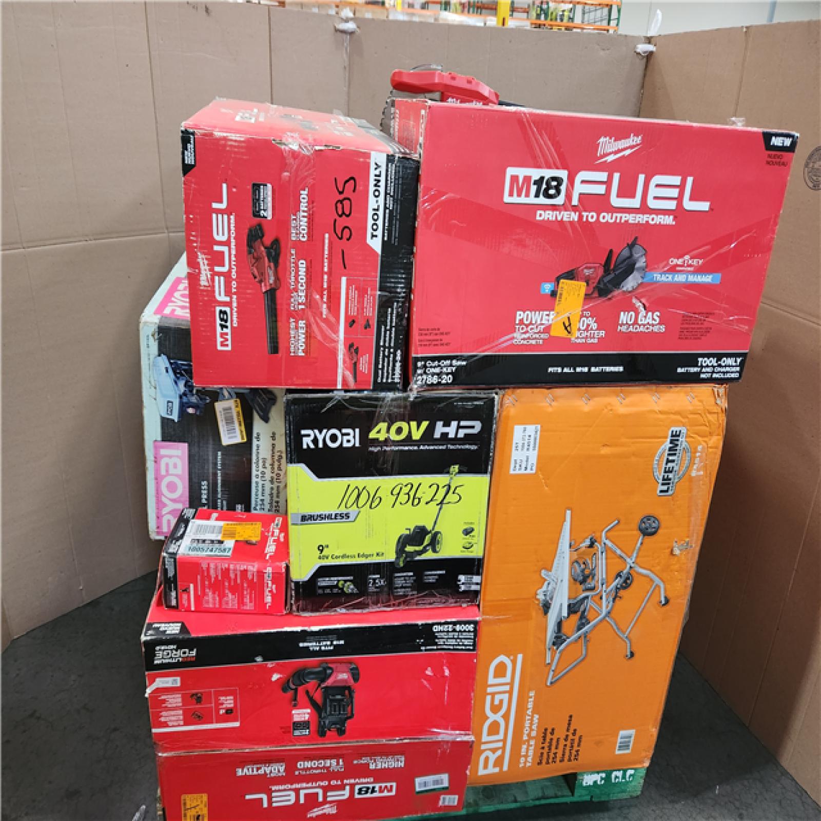 California AS-IS Tool Pallet