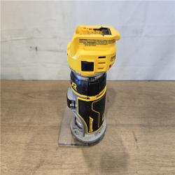 AS-IS DEWALT 20V MAX XR Cordless Fixed Base Compact Router (Tool Only)