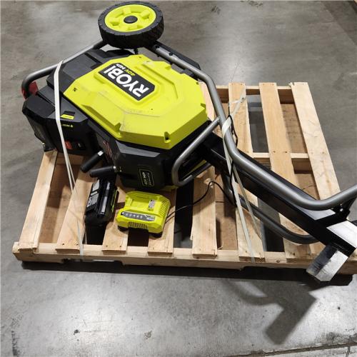 Dallas Location - As-Is RYOBI 40V HP Brushless 12-Ton Kinetic Battery Electric Log Splitter
