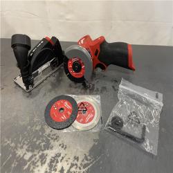 AS-IS - Milwaukee M12 FUEL 12V Lithium-Ion Brushless Cordless 3 in. Cut Off Saw