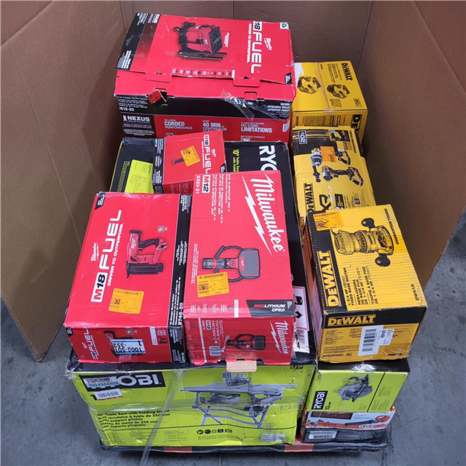 CALIFORNIA AS-IS TOOL PALLET