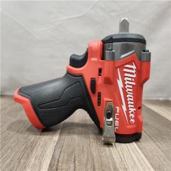 AS-IS- M12 FUEL 12V Lithium-Ion Brushless Cordless Stubby 1/2 in. Impact Wrench with Pin Detent (Tool-Only)