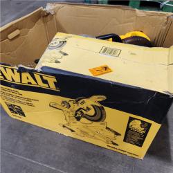 As-Is- DeWALT  12in Double Bevel Sliding Compound Miter Saw