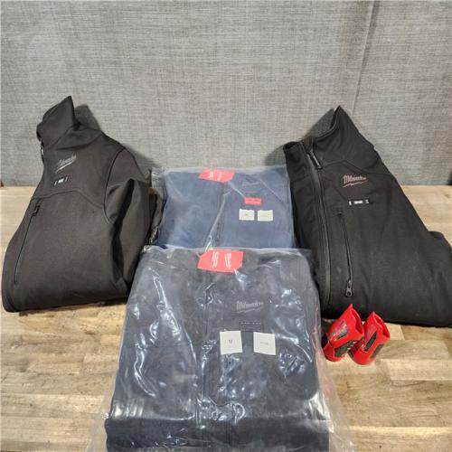 HOUSTON LOCATION - AS-IS MILWAUKEE 4 HEATED CLOTHING COMBO KIT