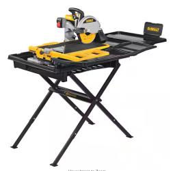 NEW! - DEWALT 10 in. High Capacity Wet Tile Saw with Stand
