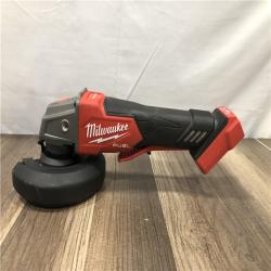 AS-IS Milwaukee FUEL 18V Lithium-Ion Brushless Cordless 4-1/2 in./5 in. Grinder w/Paddle Switch (Tool-Only)