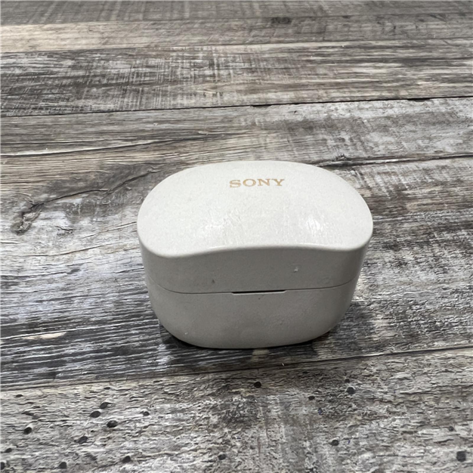 AS-IS Sony WF-1000XM4 Wireless Earbud Headphones with Alexa Built-in-Silver