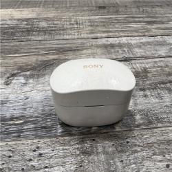 AS-IS Sony WF-1000XM4 Wireless Earbud Headphones with Alexa Built-in-Silver