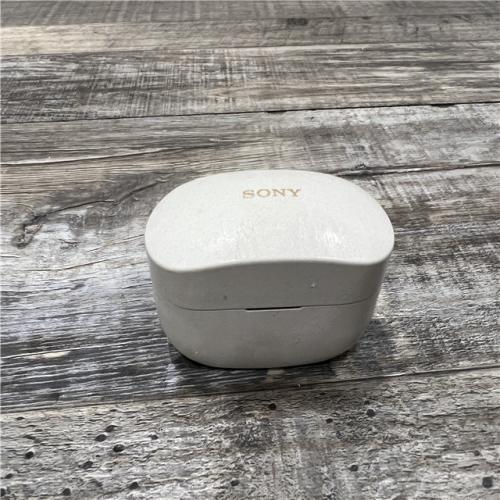 AS-IS Sony WF-1000XM4 Wireless Earbud Headphones with Alexa Built-in-Silver