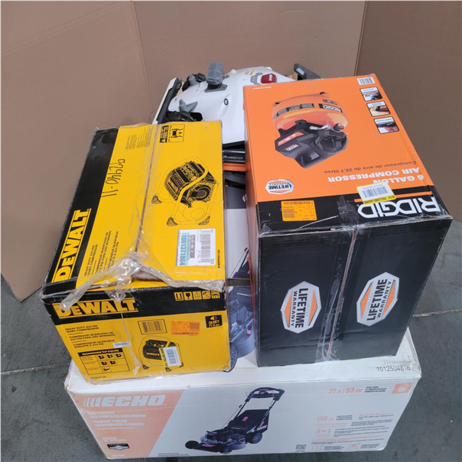 CALIFORNIA AS-IS OUTDOOR POWER EQUIPMENT